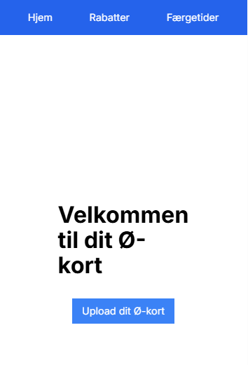 Ø-kort app efter første prompt